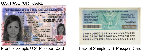 Passport Card 